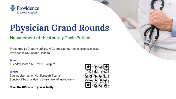 Physician Grand Rounds: Management of the Acutely Toxic Patient
