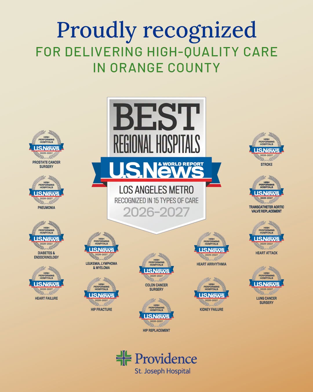 U.S. News recognizes St. Joseph Hospital
